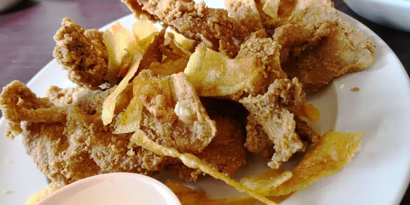 Crispy Fried Chicken Skin